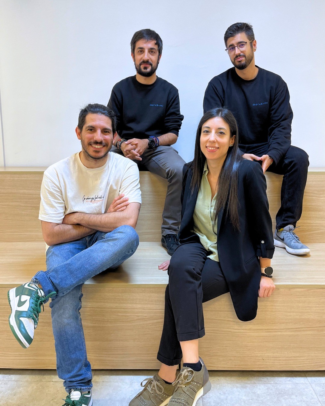 Equipo de Horus ML
Jesús Prada - Doctor en Machine Learning.
Experiencia liderando proyectos de Inteligencia Artificial en Sanidad.
Carolina Espejo - Médico especialista en Cardiología.
Dominio en la aplicación de métodos estadísticos a estudios clínicos.
Miguel Bravo-  Especialista en Deep Learning.
Experto en clasificación de imágenes y procesamiento de lenguaje natural.
Guillem Batiste - Médico y matemático especializado en Data Science. Experiencia liderando proyectos de IA.