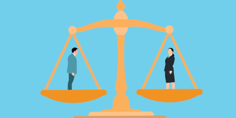 Infografía sobre la ley de paridad