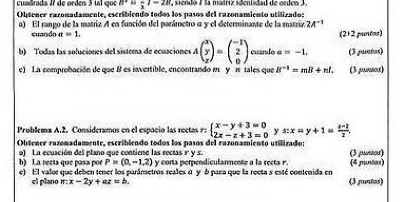 Selectividad-Valencia-Matemáticas