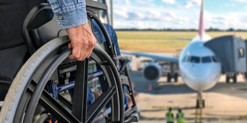 La falta de accesibilidad en aviones se nota para la discapacidad