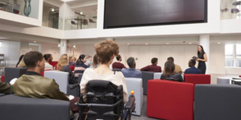 Accesibilidad en los eventos