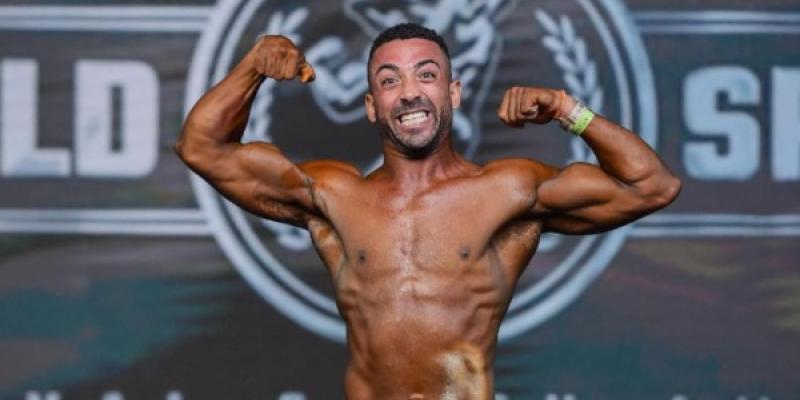 Alex Luz, culturista con parálisis cerebral