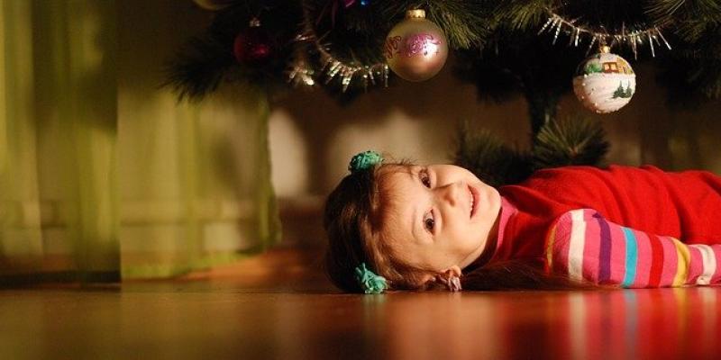 Niña celebrando la llegada del Año Nuevo 2026 / Pixabay