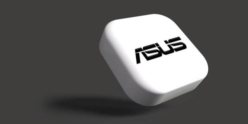 Tecla de ordenador que dice ASUS