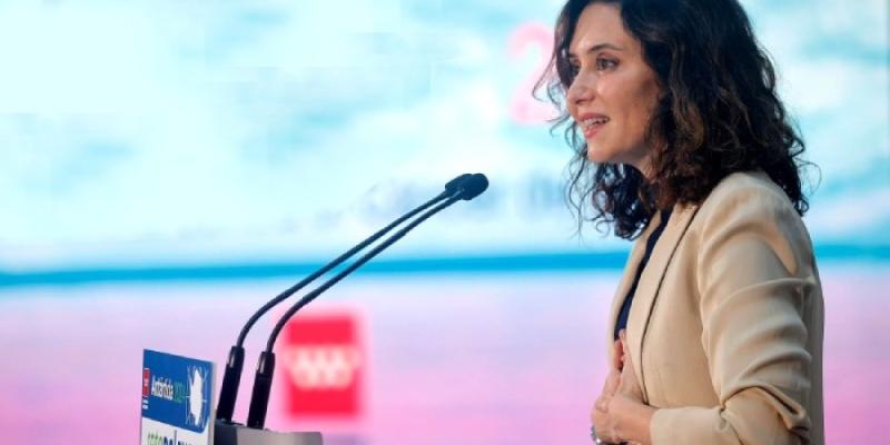 Ayuso en un acto oficial 