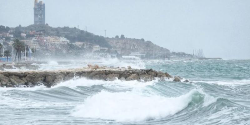 Málaga estará este miércoles en aviso amarillo por fenómenos costeros