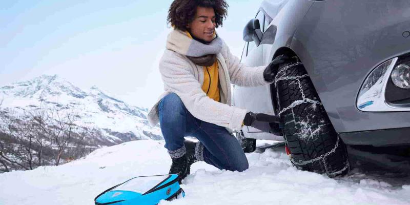 Errores a la hora de colocar cadenas de nieve
