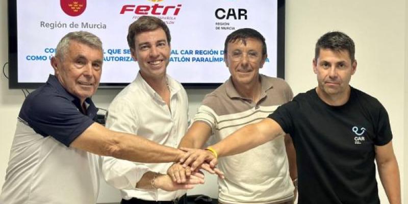El CAR de Murcia, único centro autorizado para el desarrollo del triatlón paralímpico