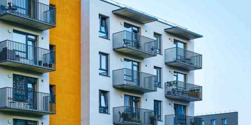 Vista exterior de un edificio 