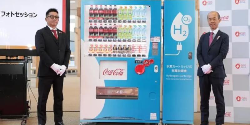 Nueva máquina expendedora de Coca-Cola