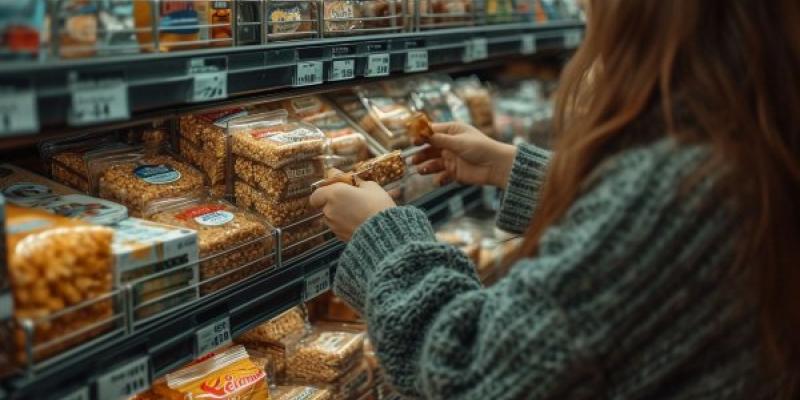 Celíacos comprando en el supermercado