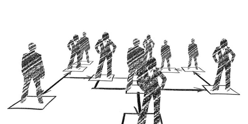 Infografía de personal de una empresa