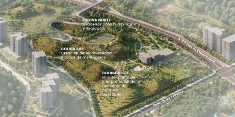 El gran corredor verde en la A-5  de Madrid