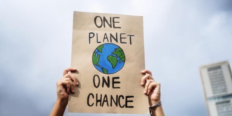 Manifestación contra la crisis climática