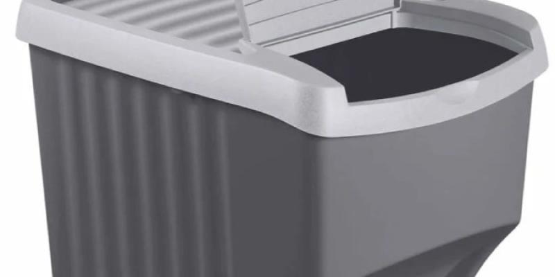 cubo de reciclaje de Lidl