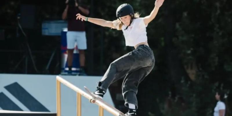 Daniela Terol practicando su pasión