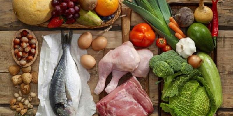 Ejemplo de alimentos incluidos en la dieta mediterránea