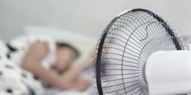 El ventilador en noches de verano