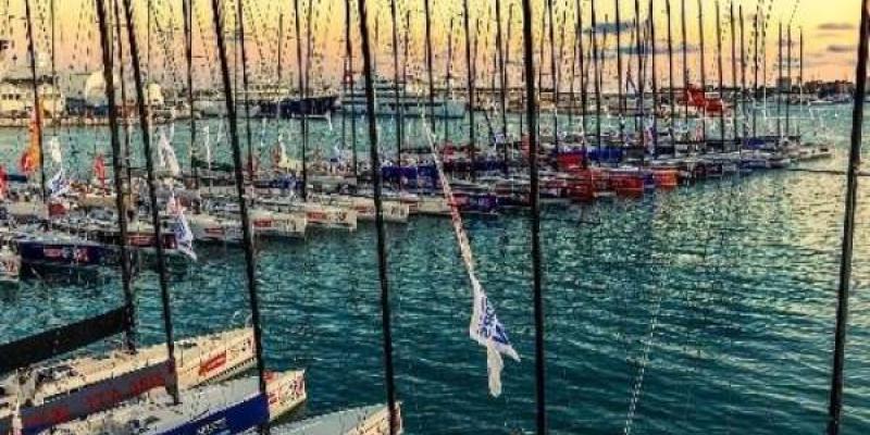 Puerto de Palma de Mallorca donde funciona el dron acuático