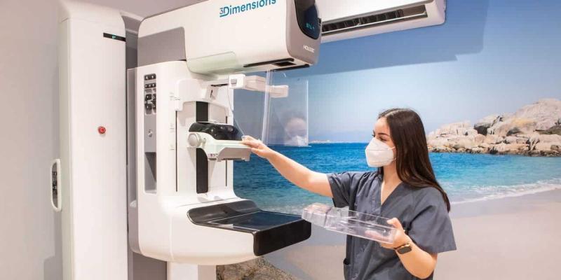 Nuevos aparatos de mamografía digital