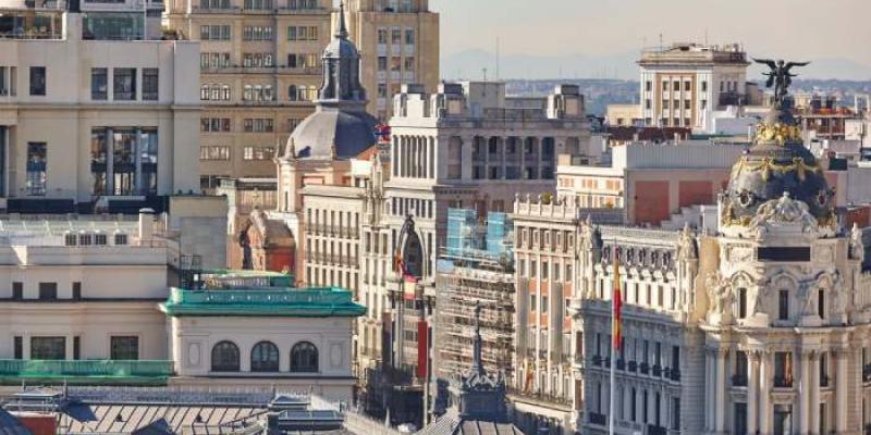 Skyline de Madrid| Foto de 123rf/abbphoto