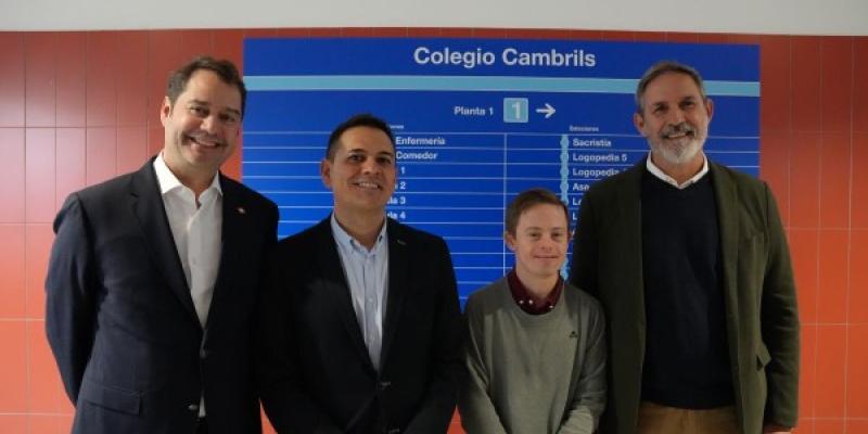 Recreación estación de Metro para la autonomía de alumnos con discapacidad