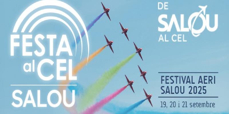 Cartel oficial de la Festa al Cel de Salou 25