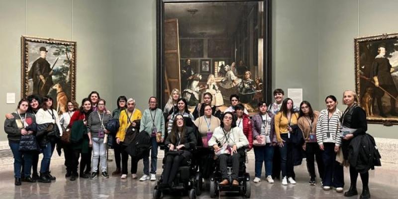 Mujeres con discapacidad en el Museo del Prado