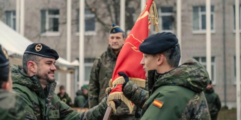 Fuerzas Armadas en el relevo en Letonia