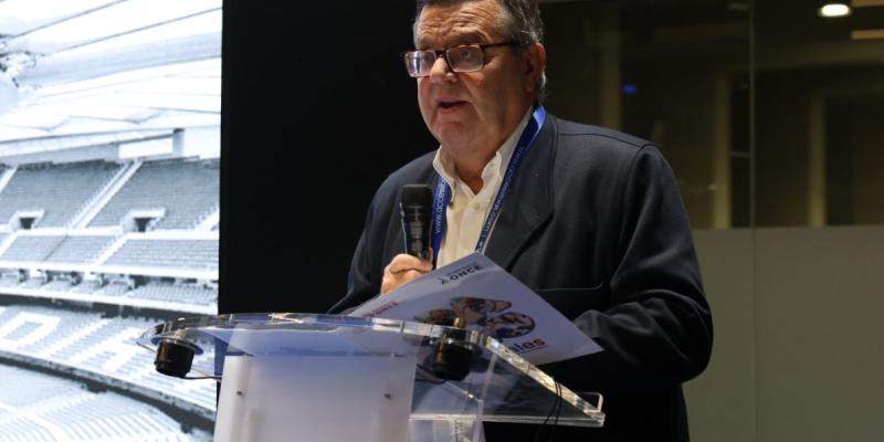 Martínez Donoso durante su intervención 