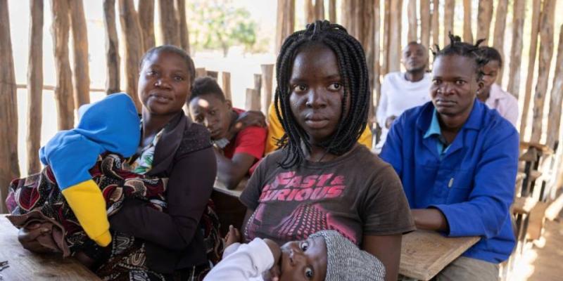 Niñas en Mozambique