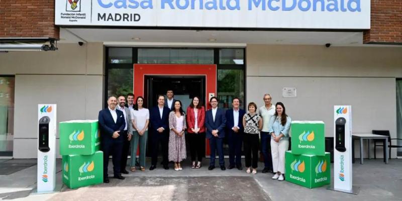 Gracias al acuerdo, Iberdrola instalará cargadores de coches eléctricos en las cinco casas de la Fundación