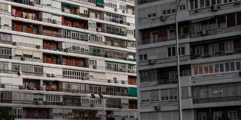 Bloque de viviendas vacías