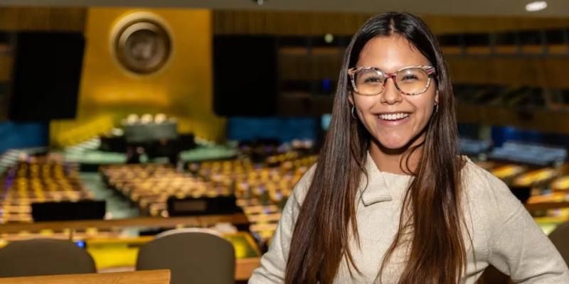 Isi Uribe, con parálisis cerebral, activista por los derechos de las personas con discapacidad