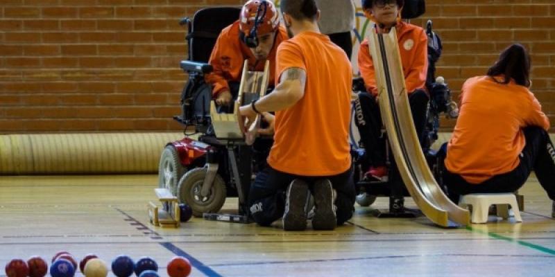 Javier Martínez, de una parálisis cerebral al pódium con la selección española de boccia