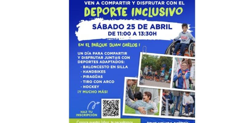 cartel deporte inclusivo