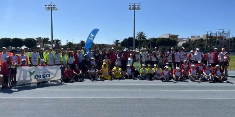 Participantes de los Juegos Olímpicos Inclusivos Canarios