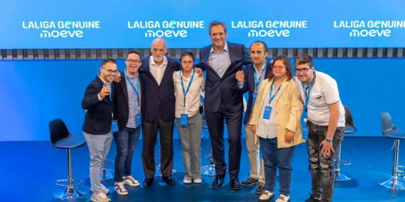 Presentación de LaLiga Genuine con Moeve 