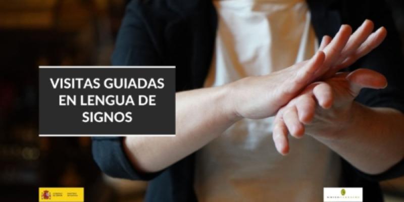 Manos de una intérprete de Lengua de Signos