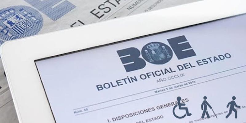 Infografía del BOE con la nueva Ley de Accesibilidad Universal