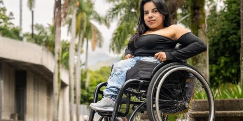 Lisbeth Trejo, bailarina en silla de ruedas.