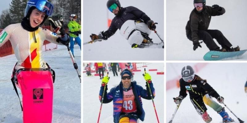 Los cinco españoles que competirán en los Juegos Paralímpicos de invierno de Milán-Cortina 2026
