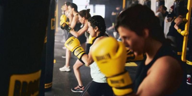 Fitboxing entre mujeres