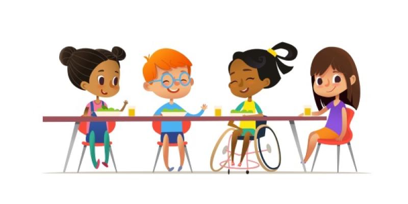 Infografía sobre alumnos con necesidades especiales