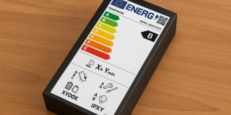 Conoce la nueva etiqueta energética para los dispositivos móviles