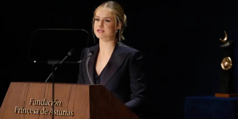 Leonor en los Premios Princesa de Asturias 2024