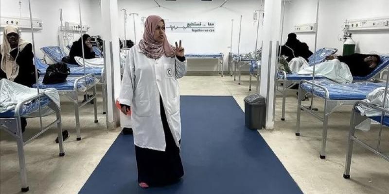 Pacientes con cáncer en Gaza