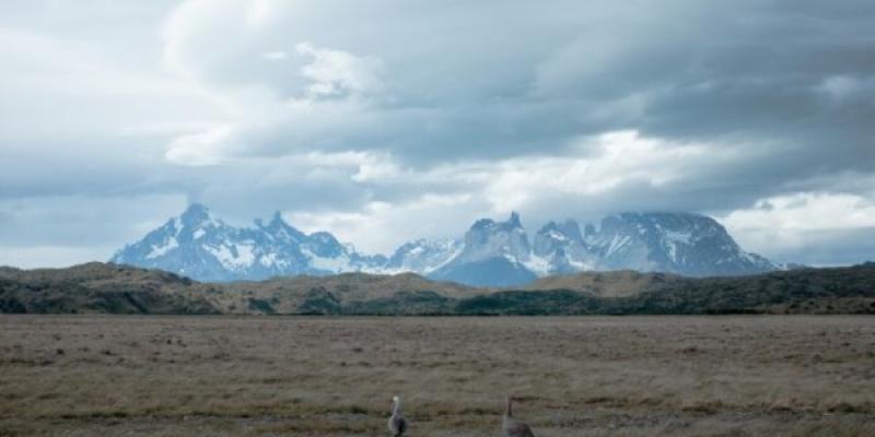 Paisaje en la Patagonia