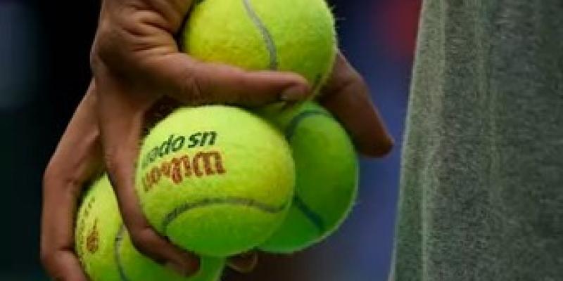 Pelotas de tenis en el US Open