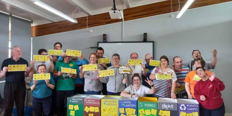 Un proyecto de Ecoembes para la discapacidad y el medio ambiente